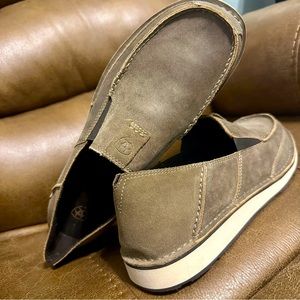 Ariat leather slip on shoes